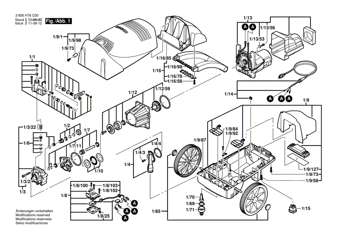 New Genuine Bosch F016F03373 Switch