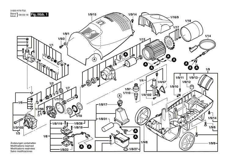 New Genuine Bosch F016F03380 Housing