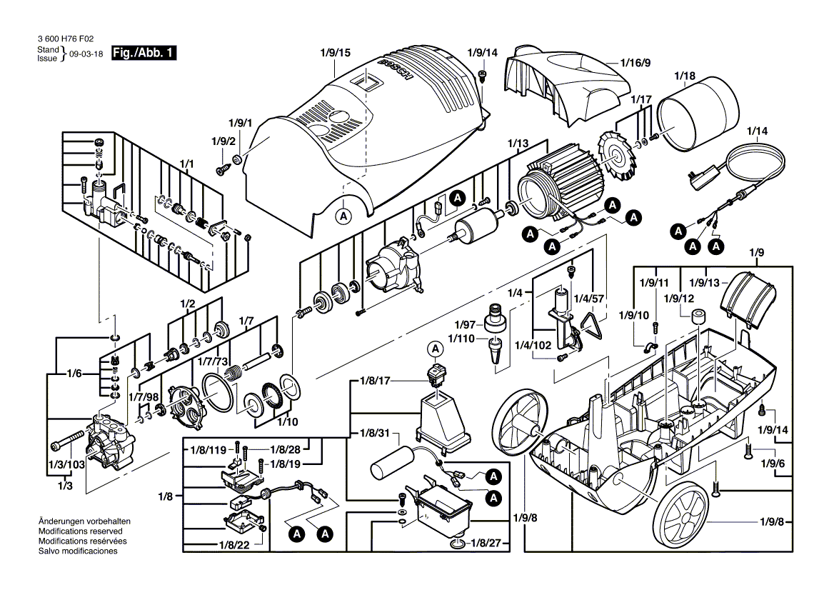 New Genuine Bosch F016F03384 Housing