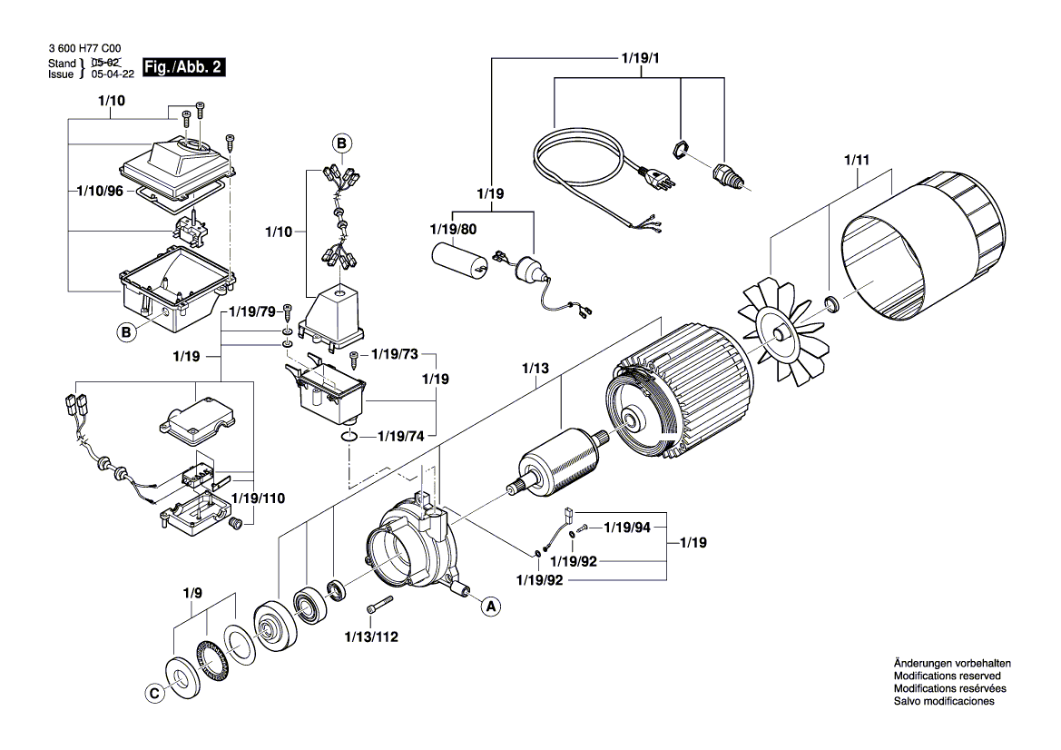 New Genuine Bosch F016F03457 Seal
