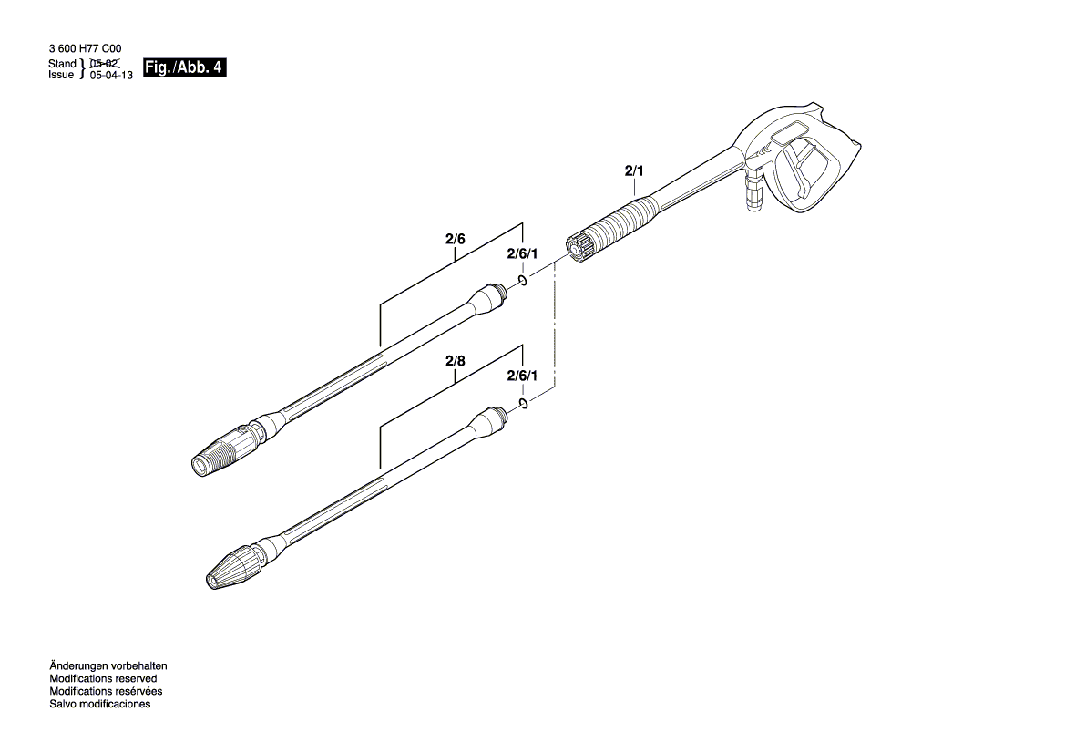 New Genuine Bosch F016F03457 Seal