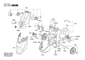 New Genuine Bosch F016F03478 Power supply cord