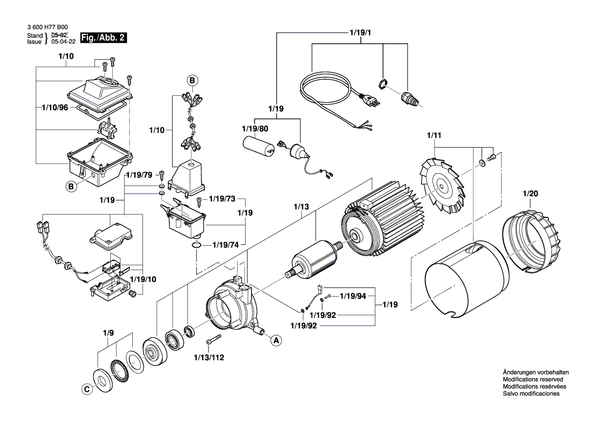 New Genuine Bosch F016F03500 Housing