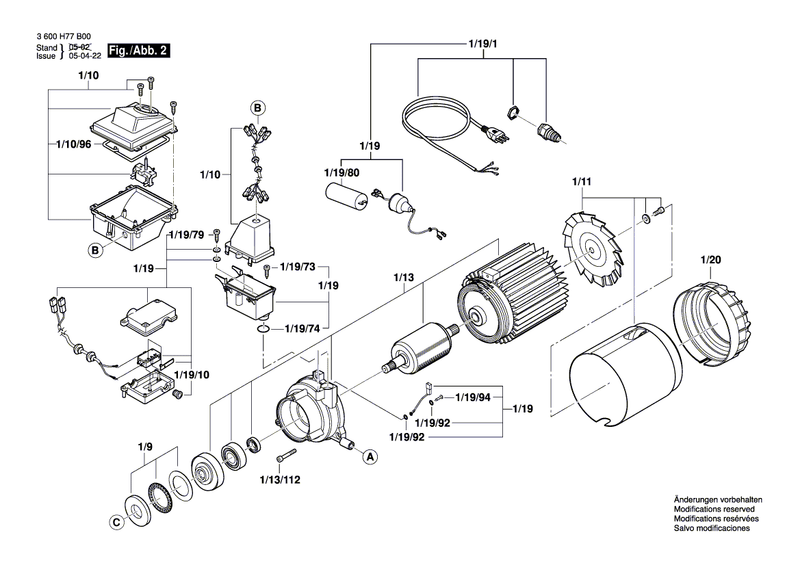 New Genuine Bosch F016F03511 Housing