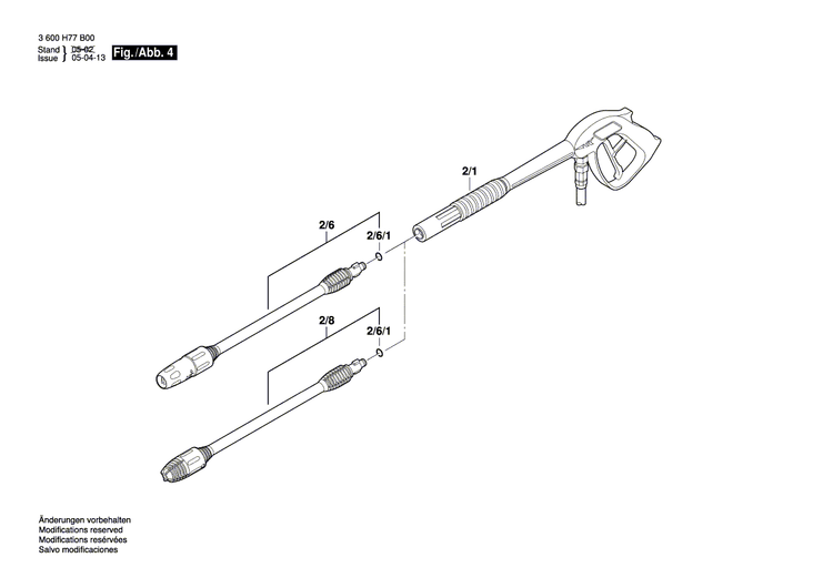 New Genuine Bosch F016F03513 Washer