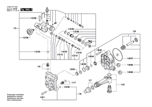 New Genuine Bosch F016F03576 Parts Set