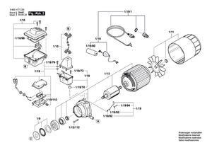 New Genuine Bosch F016F03586 Motor