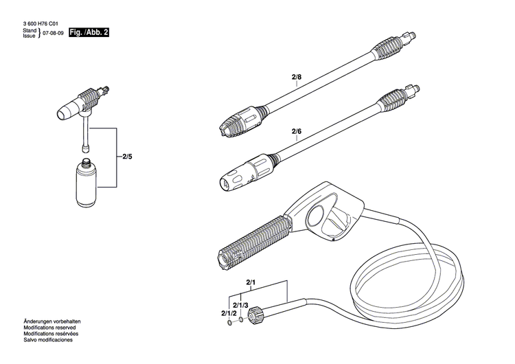 New Genuine Bosch F016F03743 Control Head