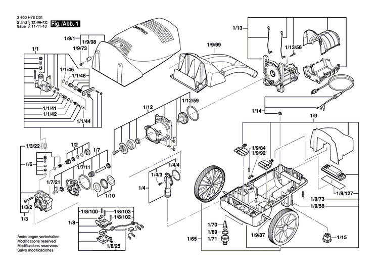 New Genuine Bosch F016F03743 Control Head