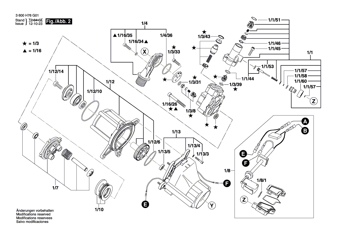 New Genuine Bosch F016F04053 Bolt