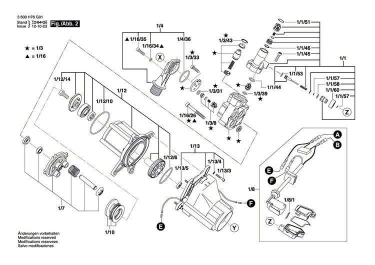 New Genuine Bosch F016F04069 Screw