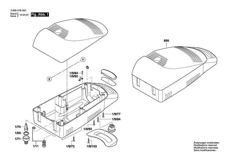 New Genuine Bosch F016F04069 Screw