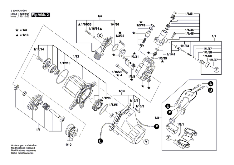 New Genuine Bosch F016F04075 Screw
