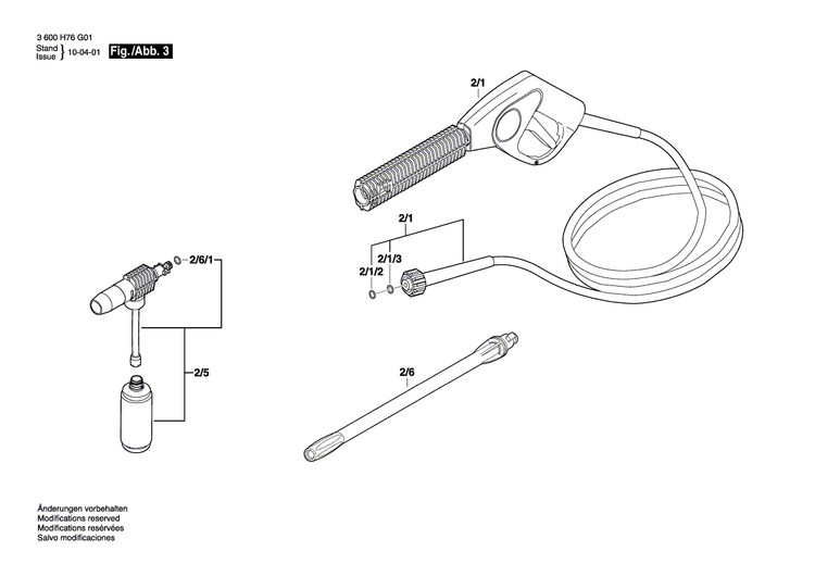 New Genuine Bosch F016F04083 Switch