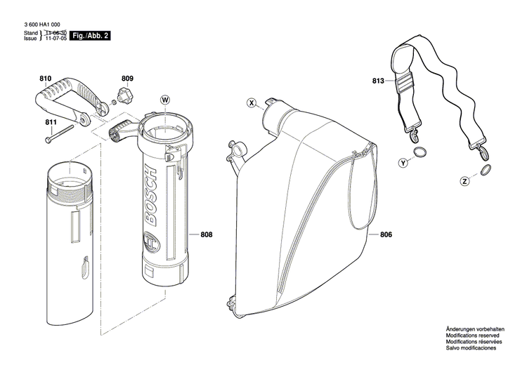 New Genuine Bosch F016F04204 Safety Guard