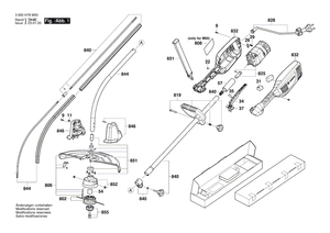 New Genuine Bosch F016F04239 Rod