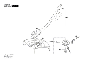 New Genuine Bosch F016F04276 Cutting Head