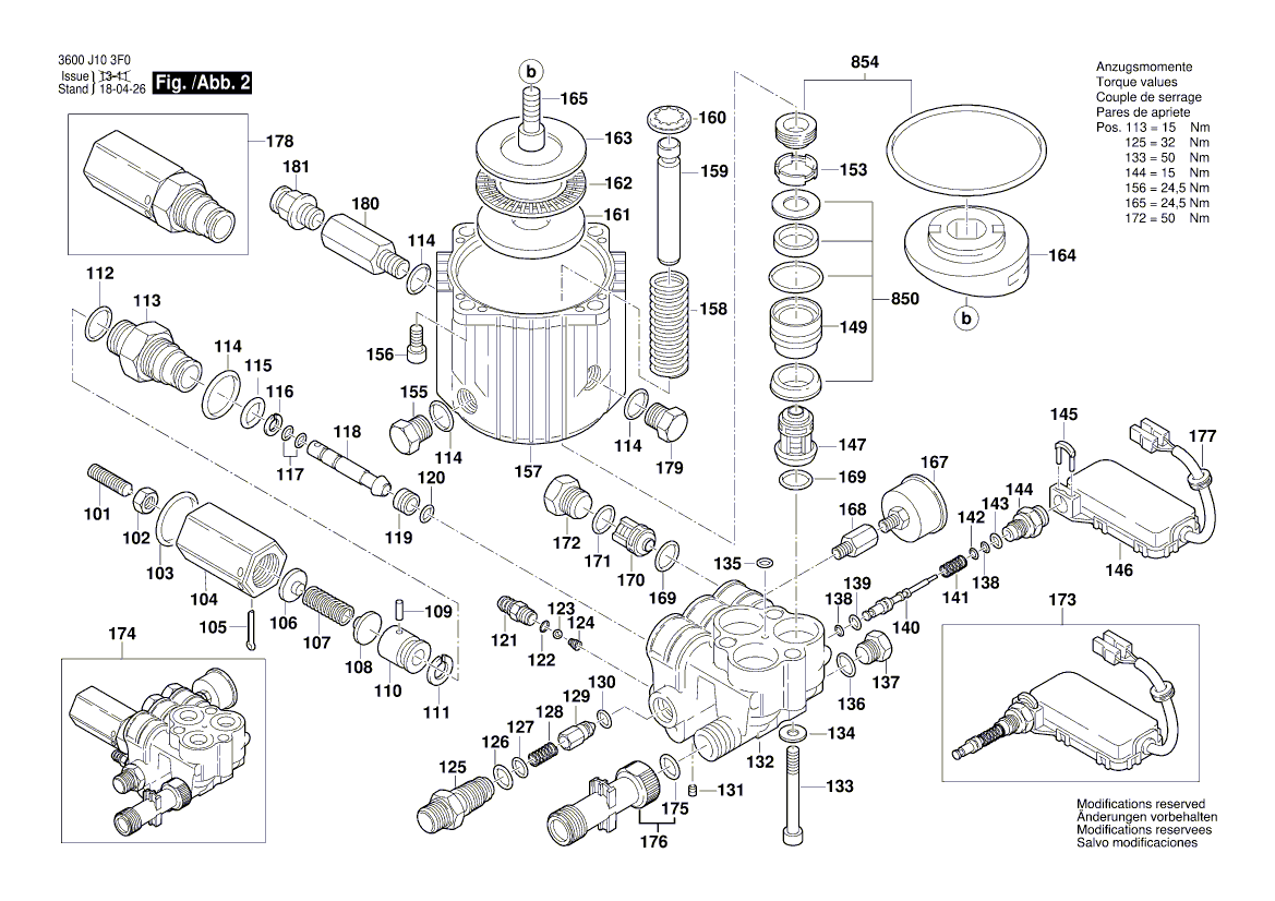 New Genuine Bosch F016F04326 Seal