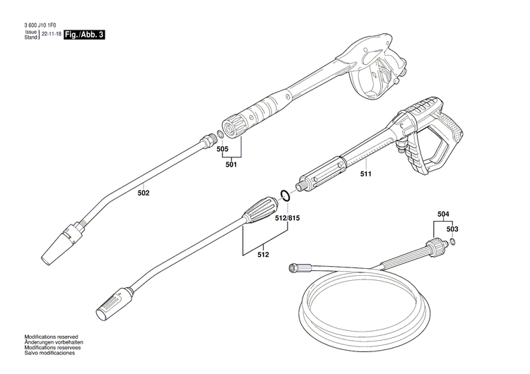 New Genuine Bosch F016F04332 Pump head