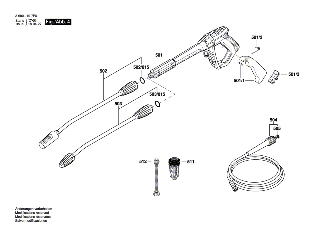 New Genuine Bosch F016F04382 Adapter