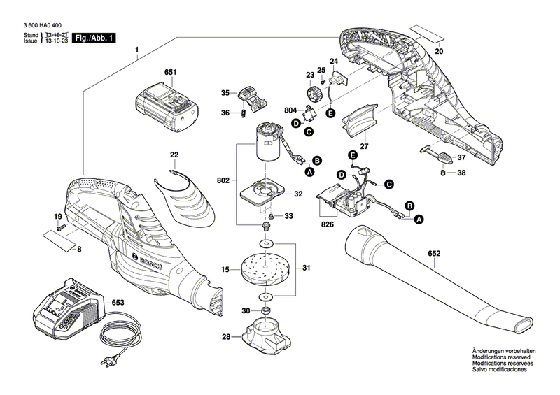 New Genuine Bosch F016F04387 Switch