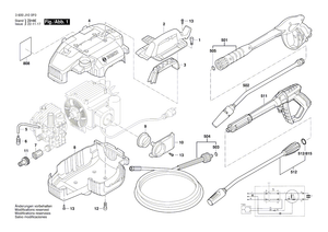 New Genuine Bosch F016F04430 Motor