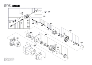 New Genuine Bosch F016F04431 Power supply cord