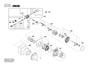 New Genuine Bosch F016F04435 Power supply cord