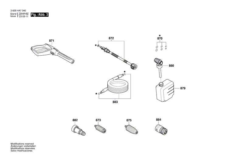New Genuine Bosch F016F04439 Switch Box
