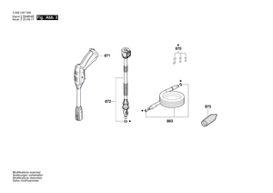 New Genuine Bosch F016F04442 Pump head