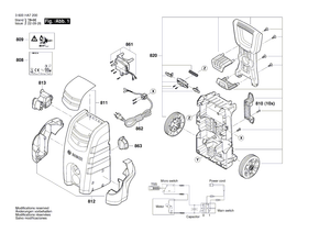 New Genuine Bosch F016F04450 front cover