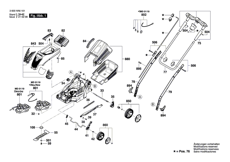 New Genuine Bosch F016F04506 Screw