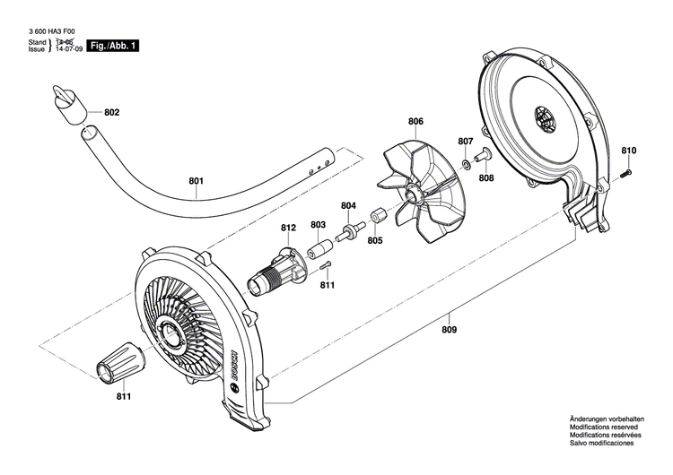 New Genuine Bosch F016F04533 Housing Set