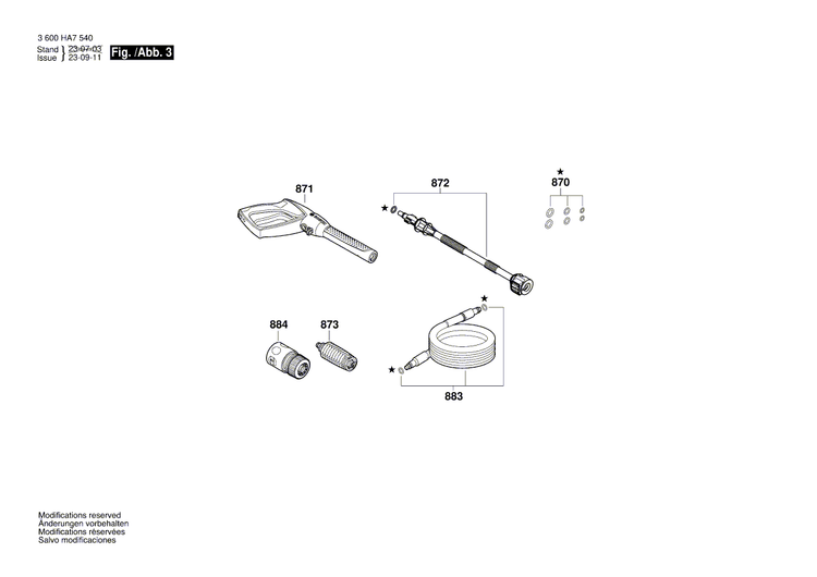 New Genuine Bosch F016F04574 Motor