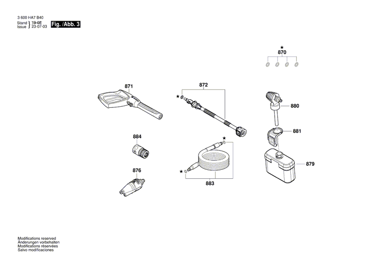New Genuine Bosch F016F04614 Motor cover