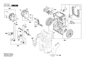 New Genuine Bosch F016F04616 front cover