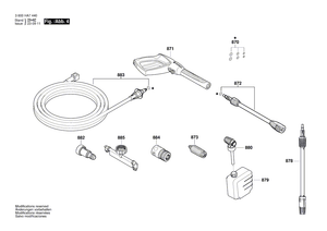 New Genuine Bosch F016F04617 front cover