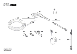 New Genuine Bosch F016F04623 Cover
