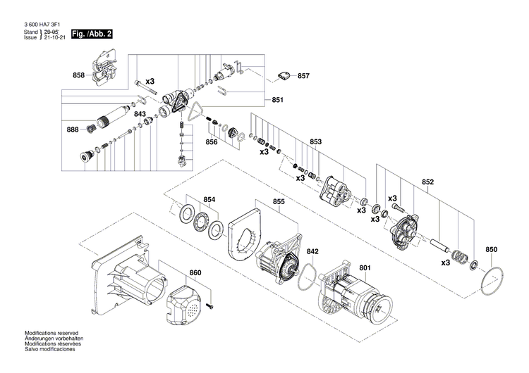 New Genuine Bosch F016F04626 Cover