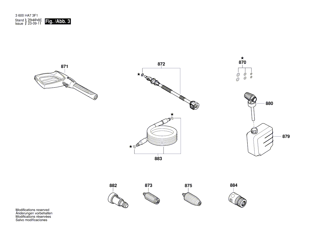 New Genuine Bosch F016F04626 Cover