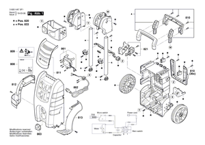 New Genuine Bosch F016F04626 Cover