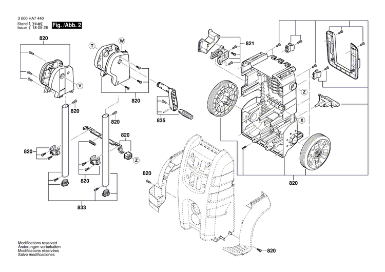 New Genuine Bosch F016F04627 Pump Mounting