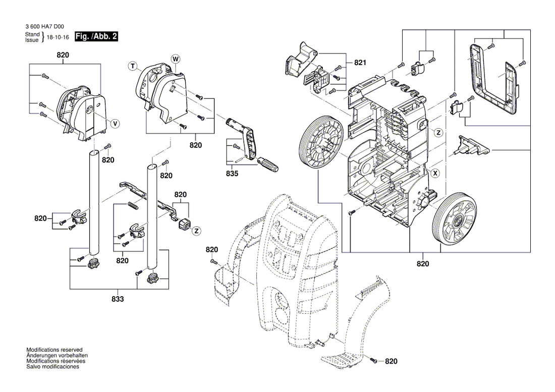 New Genuine Bosch F016F04642 Piston Guide