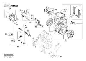 New Genuine Bosch F016F04644 Motor
