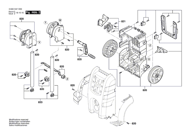 New Genuine Bosch F016F04646 Bearing set