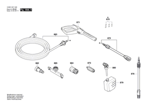 New Genuine Bosch F016F04672 Nozzle And Holder Assy