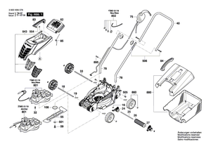 New Genuine Bosch F016F04694 Motor Hood