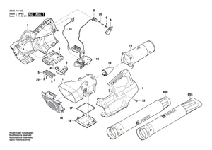 New Genuine Bosch F016F04773 Housing Section
