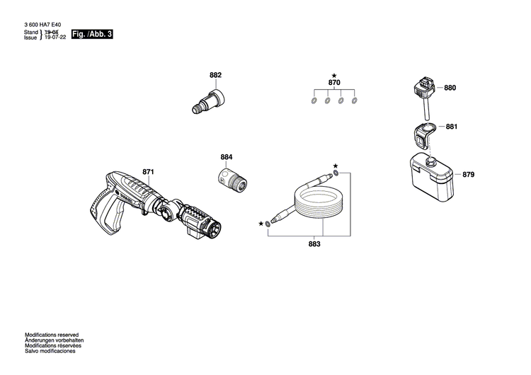 New Genuine Bosch F016F04798 Pump unit