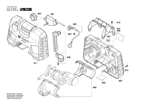 New Genuine Bosch F016F04799 Piston Guide